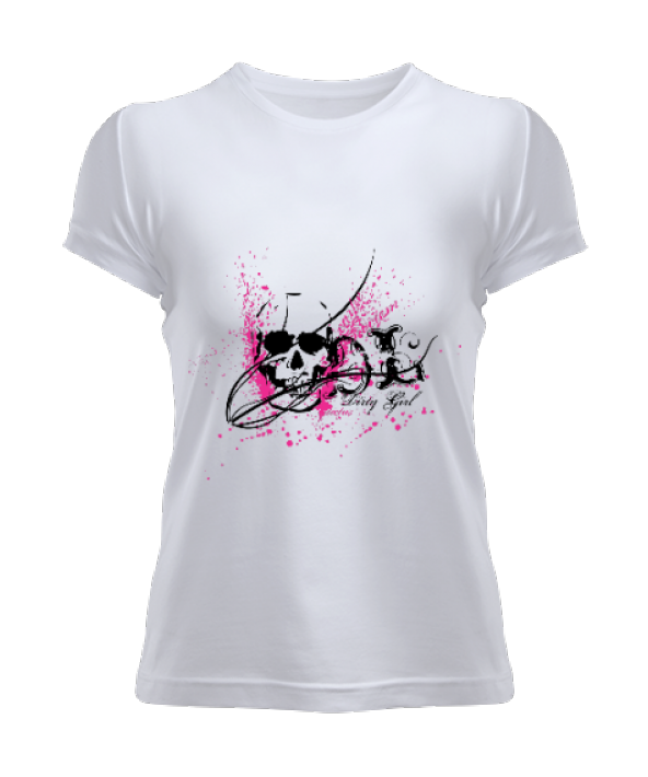 kurukafa-skull kadın t-shirt Kadın Tişört