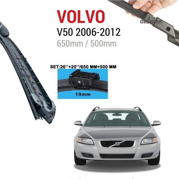 Volvo V50 Silecek Takımı 2006-2012 ürün görseli 1
