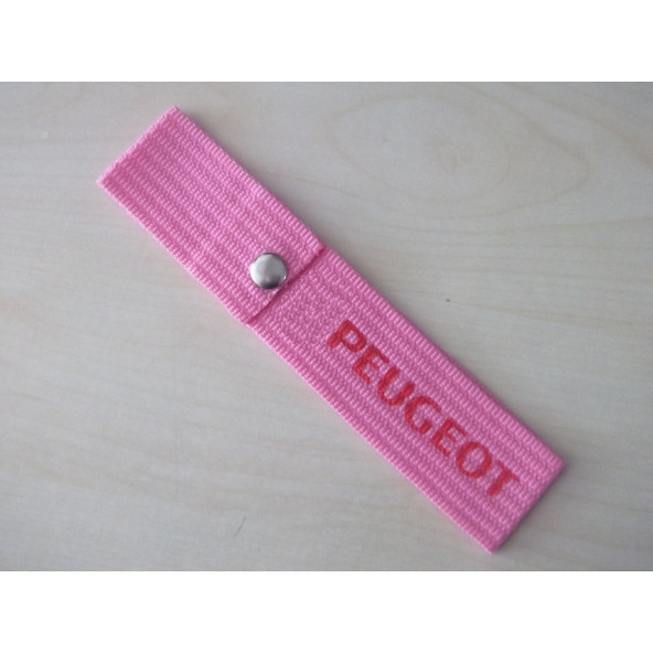 PEUGEOT TAMPON ÇEKİ İPİ PEMBE-KIRMIZI (PEUGEOT TAMPON ASKISI) TAMPON SÜSÜ - TAMPON DİLİ -TAMPON İPİ ürün görseli