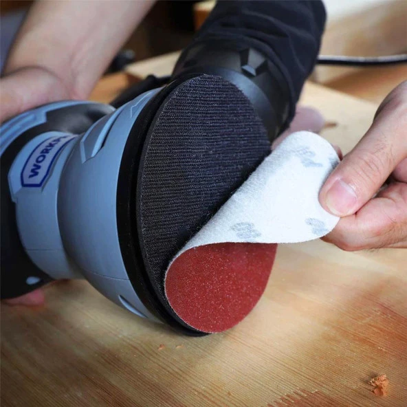 Ugr-Nikon Cırt Zımpara 125 mm 40-120 Kum 1-5-10-50-100 ADET SEÇİN - 9