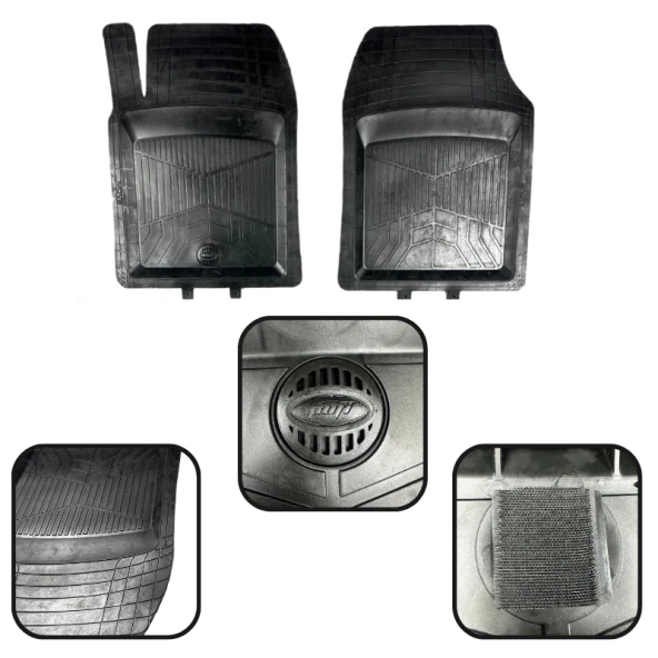 Havuzlu (kauçuk) paspas csiyah Universal/ TEPAY507-S - Resim 4