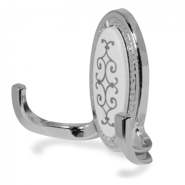 Seçil Vestiyer Duvar Askısı Dolap Elbise Askılığı Krom Askı - Resim 2