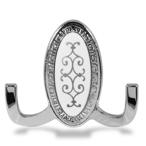 Seçil Vestiyer Duvar Askısı Dolap Elbise Askılığı Krom Askı - Resim 4