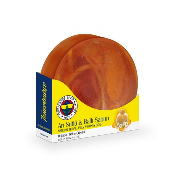 Fenerbahçe Doğal Arı Sütlü & Ballı Sabun 150 g
