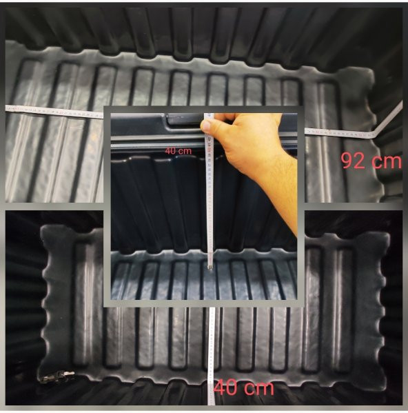 100 SU GEÇİRMEZ KILIFLI 100 cm offroad pick up kasa içi box - 6