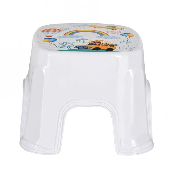 Baby Design Desenli Çocuk Taburesi - Resim 5
