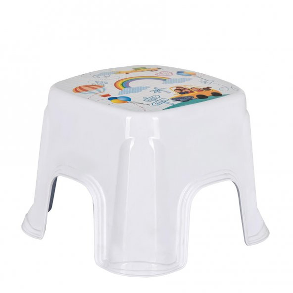 Baby Design Desenli Çocuk Taburesi - Resim 6