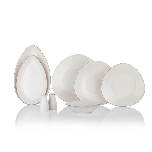 Schafer Dina Yemek Takımı 56 Parça-Platin - 7