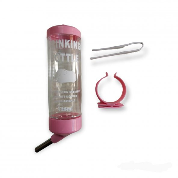 Hamster Suluğu, Kemirgen Suluğu (Ginepig, Tavşan) 125ml Pembe