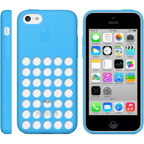 Apple iPhone 5C Kılıf Orjinal MF035ZM/A - Mavi - Resim 3