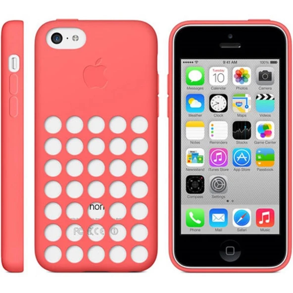 Apple iPhone 5C Kılıf Orjinal MF036ZM/A - Pembe Outlet - Resim 5