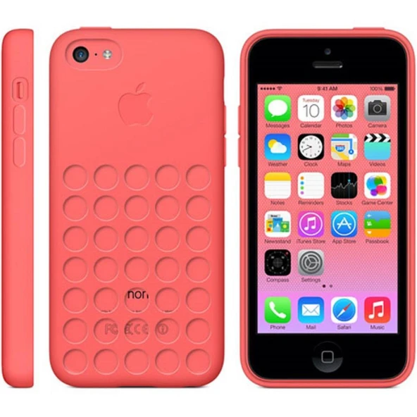 Apple iPhone 5C Kılıf Orjinal MF036ZM/A - Pembe Outlet - Resim 6
