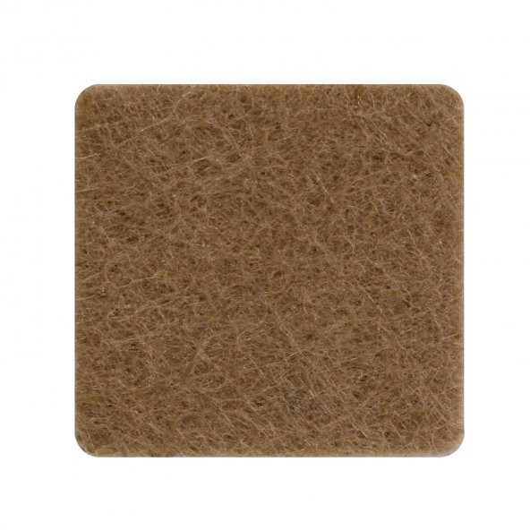 (50li Paket) Masa Sandalye Parke Zemin Koruyucu Keçe Yapışkanlı Kare 20X20 mm - 2