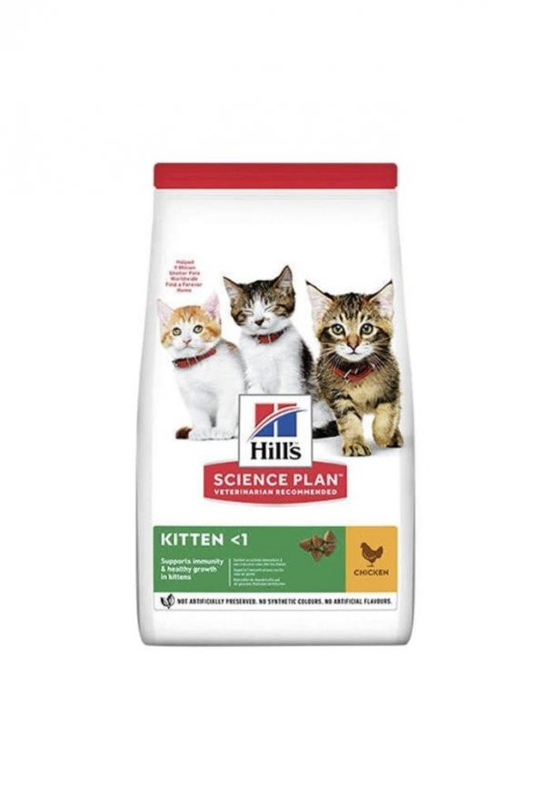 Hills Hills Kitten Tavuklu Yavru Kedi Maması 1,5 kg