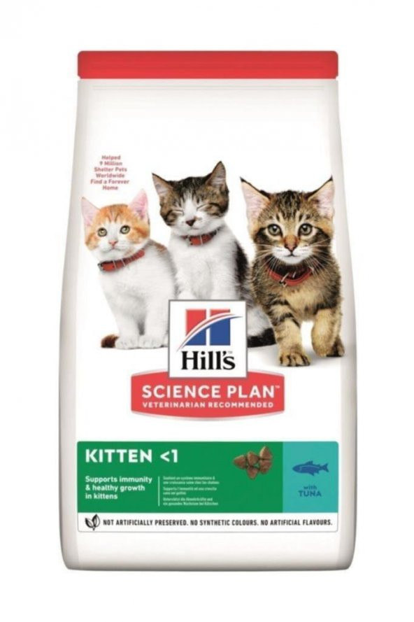 Hills Science Plan Hills Science Plan Kitten Tuna Balıklı Yavru Kedi Maması 1,5 Kg
