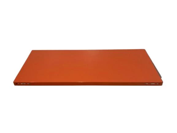 Renkli Çelik Raf Tablası  Turuncu 31x93 cm 0.70 mm - Resim 5