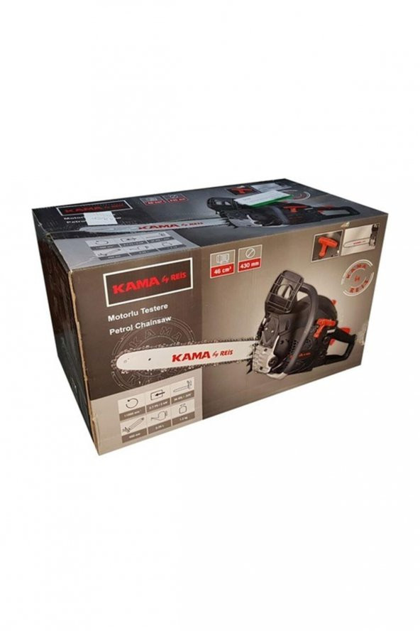 Kama By Reis 46Cc Motorlu Testere - 2