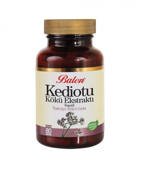 Balen Kediotu Kökü Ekstraktı 375 mg 80 Kapsül