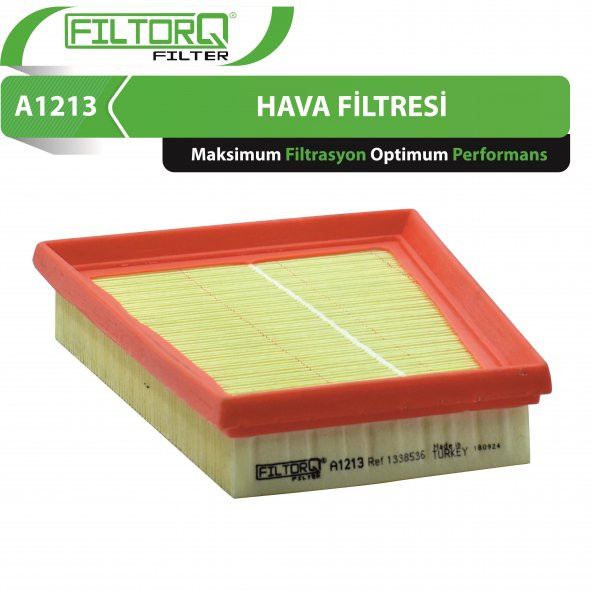 A1213 Ford Fiesta V 1.6 TDCI 2004-2018 Filtorq Hava Filtresi