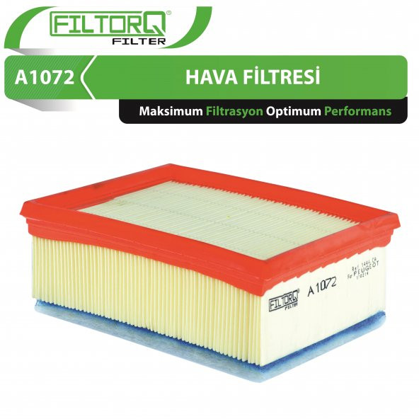 A1072 Cıtroen Berlingo I 1.9D-2.0 HDI 1998-2002 Filtorq Hava Filtresi