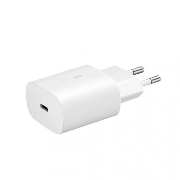 Samsung EP-TA800N Type-c 25W Kablosuz Hızlı Şarj Adaptörü - Beyaz