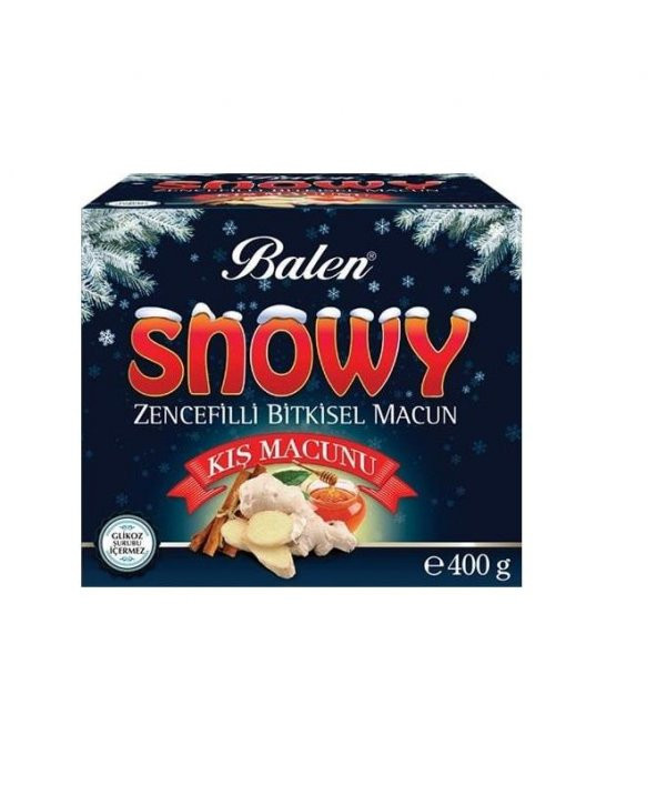 Balen Snowy Zencefilli Bitkisel Macun 400 gr