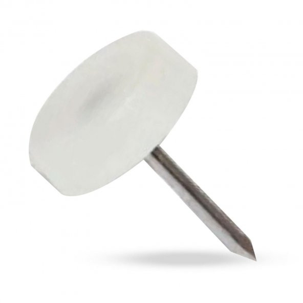 Çivili Poligrit Zemin Koruyucu Pabuç Şeffaf Plastik Poligirit (50 ADET) - Resim 4