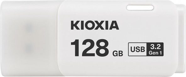 Kioxia 128Gb U301 Beyaz Usb 3.2 Gen 1 Flash Bellek