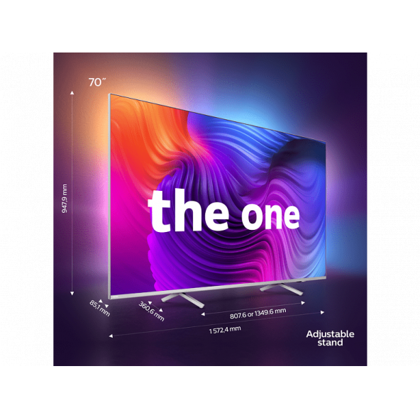 Philips 70PUS8506 70 inç 178 Ekran Uydu Alıcılı 4K Ultra HD Android Smart LED TV - 4