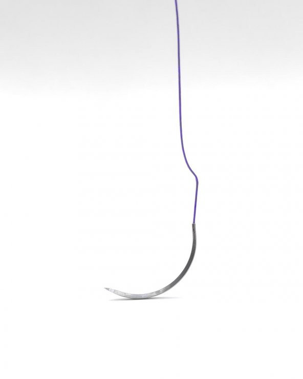 İpek İplik USP 2 40 MM KESKİN 3/8 75 CM / 12li Kut - 2