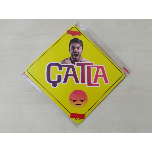 CAM İÇİ SARI DEKOR PLAKA KARE ÇATLA (11x11cm) YAPIŞTIRMALI (Dekor Levha) SARI PLAKA ürün görseli