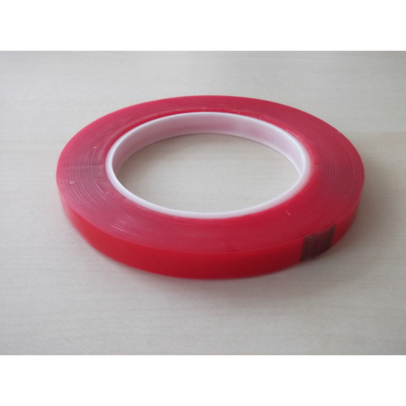 (5 METRE x 1CM) ÇİFT TARAFLI BANT SİLİKONLU (KUVVETLİ MONTAJ BANDI) ÇOK AMAÇLI KULLANIM - 2