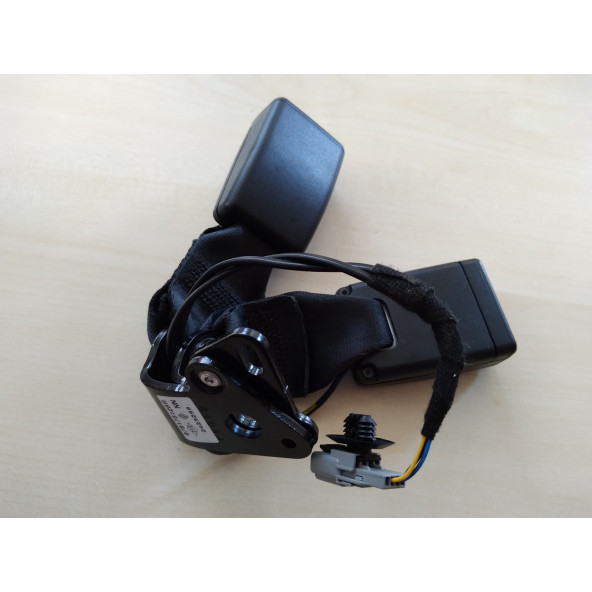 EMNİYET KEMER KOLU ARKA KABLOLU RENAULT SEAT (878175126R ORJİNAL) EMNİYET KEMERİ KOLU