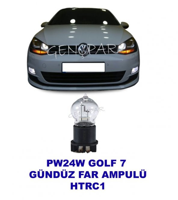 PW24W GOLF 7 GÜNDÜZ FAR AMPULÜ