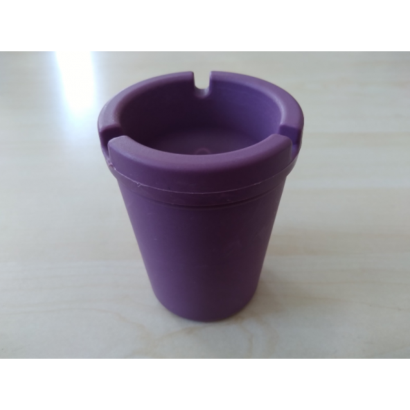 KOKUSUZ KÜLLÜK MOR 7,5cm (ARAÇ EV OFİS) PRATİK KÜLLÜK, KÜL TABLASI