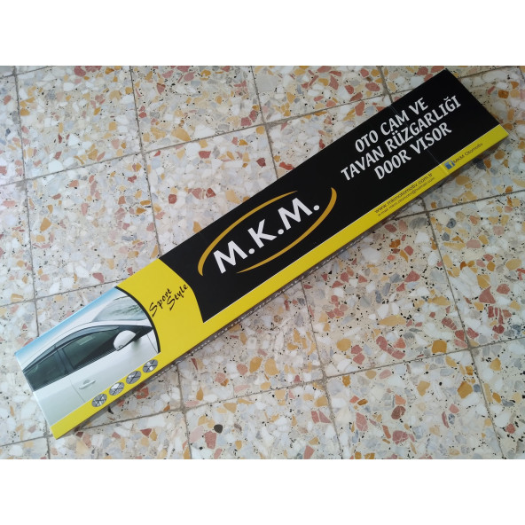 RENAULT KANGOO 2 KAPI CAM RÜZGARLIĞI MKM (2Lİ ARKA KAPILAR İÇİN) YAĞMURLUK - 3