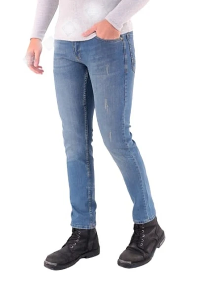 Hacker Erkek Denim Slim Likralı Lazer Tırnaklı Kot Pantolon Tom S 473-904