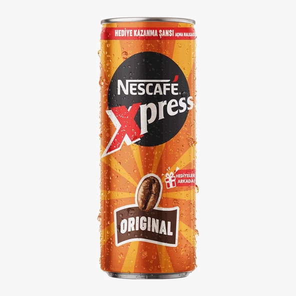 Nescafe Xpress Original Soğuk Kahve 250ml  24 Adet - 3