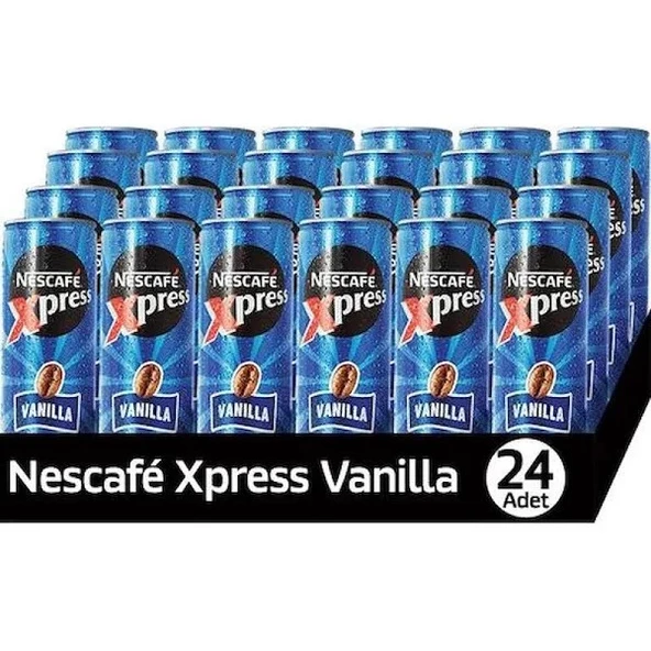 Nescafe Xpress 250Ml Vanilla 24 Adet