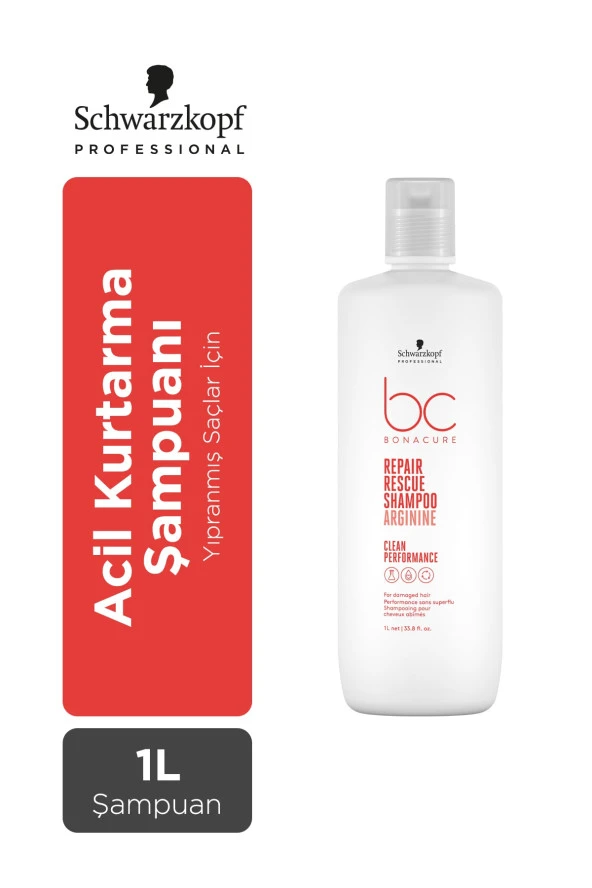 Bc Clean Acil Kurtarma Şampuanı 1000 ml