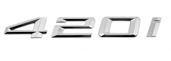 BMW 420i BAGAJ YAZISI LOGO AMBLEM 51147356334