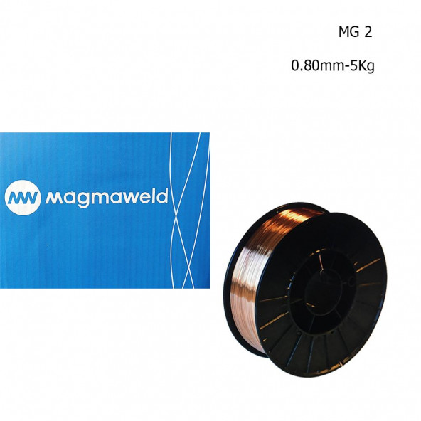 Magmaweld Mg 2 0.8Mm Gazaltı Kaynak Teli Alaşımsız Çelik 5Kg-21002Bbam2