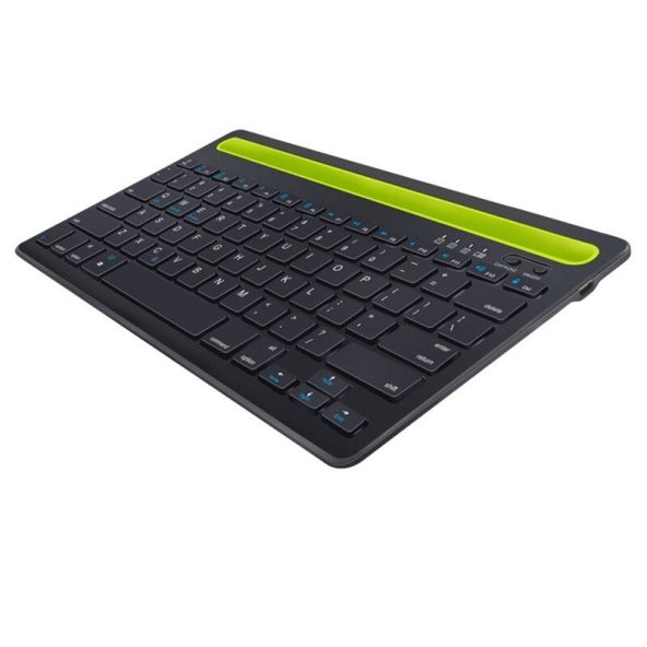 HİQONİC Bluetooth 5.0 Standlı Türkçe Q Klavye Telefon Tablet Televizyon Uyumlu Keyboard - 3