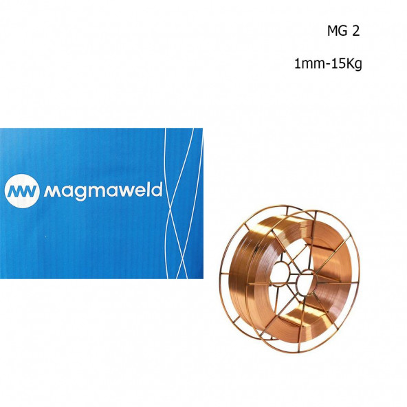 Magmaweld MG 2 1mm Gazaltı Kaynak Teli Alaşımsız Çelik 15Kg-21002DJAM2