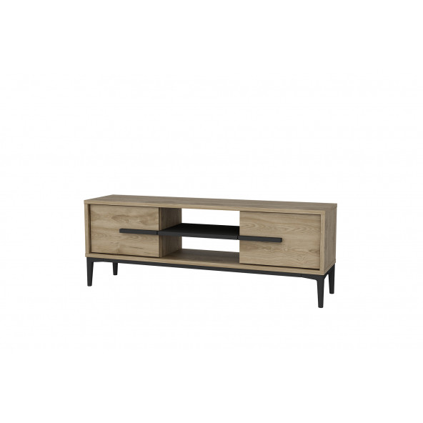 EVDEKİMODA ESLEM 120 TV ÜNİTESİ (UD-SİYAH) - 5
