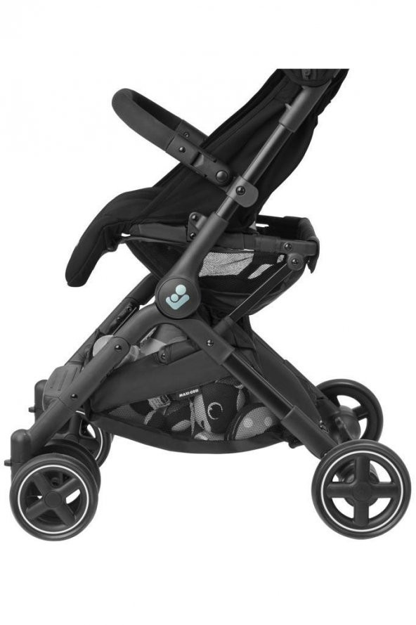 Maxi-Cosi Lara2 Ultra Kompakt Otomatik Katlanan Kabin Boy Seyahat Sistem Olabilen Bebek Arabası Essential Black - 4
