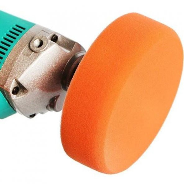 Pasta Cila Polisaj Sünger Zımpara Tabanlı Turuncu 150 mm - 4