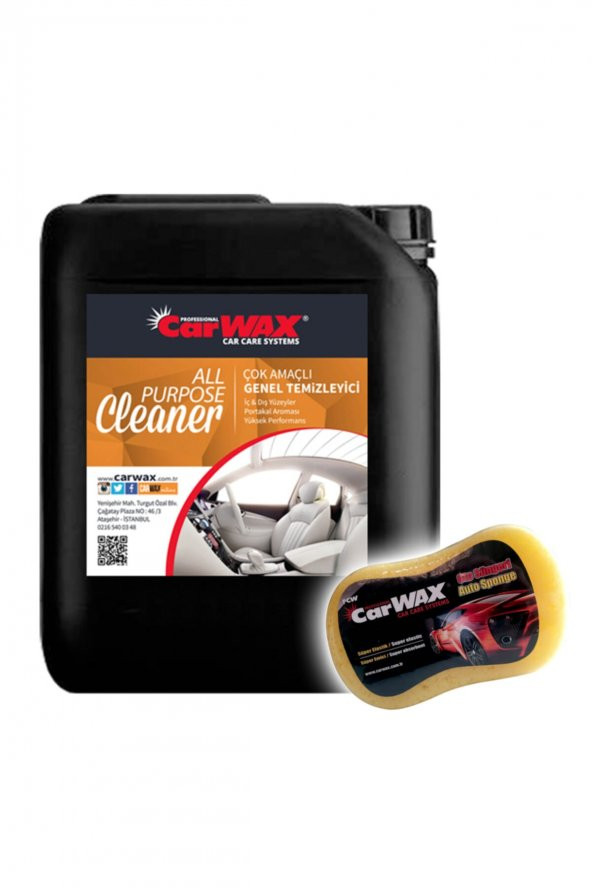 CARWAX All Purpose Cleaner Genel Temizleyici- 5 Kg