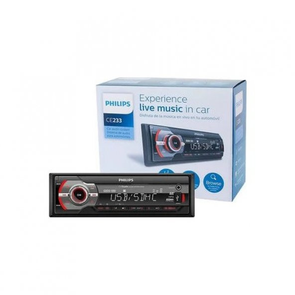 Philips Ce233 Am/Fm/Usb/Aux Stereo Oto Teyp