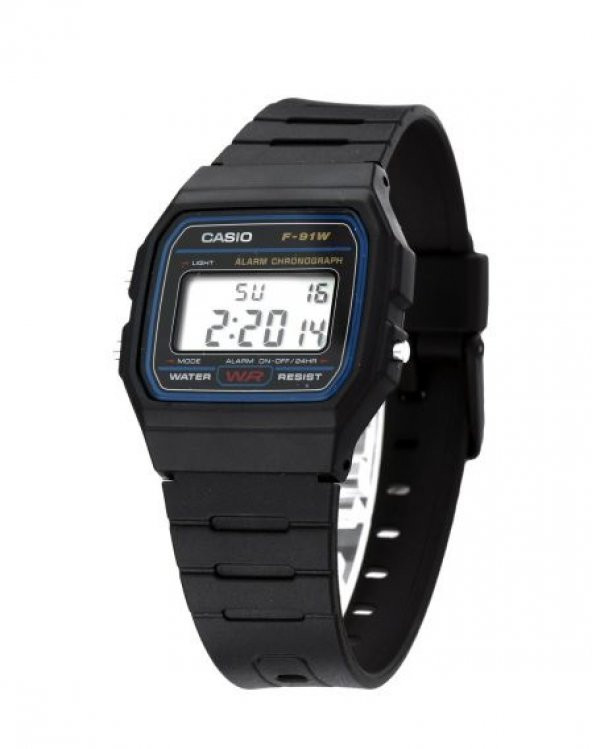 Casio F-91W-1DG Erkek Kol Saati İthalatçı Garantili (12) ay - 2